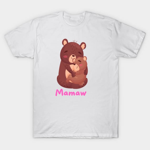 Mamaw bear T-Shirt by Muse Designs